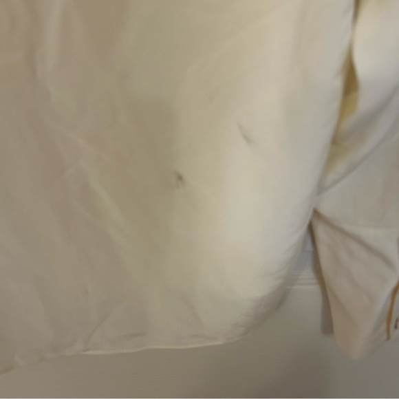 Rebecca Taylor Women's Essential Silk Blouse Top in Snow Size S - Picture 13 of 14